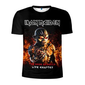 Мужская футболка 3D спортивная с принтом Iron Maiden в городе Новоалтайск, 100% полиэстер с улучшенными характеристиками | приталенный силуэт, круглая горловина, широкие плечи, сужается к линии бедра | heavy metal | iron maiden | metal | айрон мейден | группы | метал | музыка | рок | хеви метал