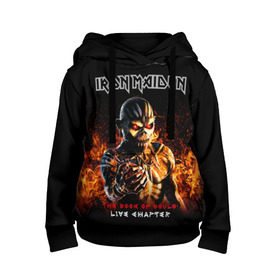 Детская толстовка 3D с принтом Iron Maiden в городе Новоалтайск, 100% полиэстер | двухслойный капюшон со шнурком для регулировки, мягкие манжеты на рукавах и по низу толстовки, спереди карман-кенгуру с мягким внутренним слоем | Тематика изображения на принте: heavy metal | iron maiden | metal | айрон мейден | группы | метал | музыка | рок | хеви метал
