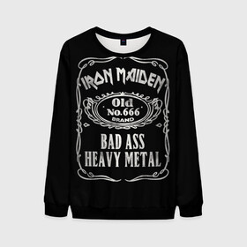 Мужской свитшот 3D с принтом Iron Maiden в городе Новоалтайск, 100% полиэстер с мягким внутренним слоем | круглый вырез горловины, мягкая резинка на манжетах и поясе, свободная посадка по фигуре | heavy metal | iron maiden | metal | айрон мейден | группы | метал | музыка | рок | хеви метал