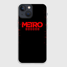 Чехол для iPhone 13 mini с принтом METRO EXODUS в городе Новоалтайск,  |  | exodus | horror | metro 2033 | metro exodus | red | sparta | survival | игры | исход | метро | метро 2035 | спарта | спартанцы