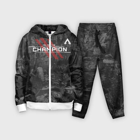 Детский костюм 3D с принтом You Are The Champion в городе Новоалтайск,  |  | apex | apexlegends | battle | fall | legends | royale | titan | titanfall | апекс | битва | игра | игры | королевская | легенд | легендс | легенды | лого | меха | мехи | онлайн | роботы | символ | титанфол | шутер
