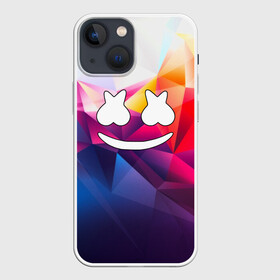 Чехол для iPhone 13 mini с принтом Marshmello в городе Новоалтайск,  |  | christopher comstock | dj | marshmello | music | диджей | клубная музыка | клубняк | крис комсток | логотип | маршмэллоу | музыка