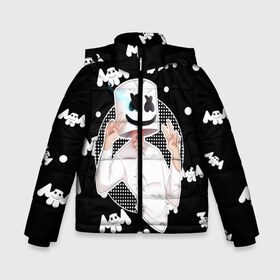 Зимняя куртка для мальчиков 3D с принтом Marshmello в городе Новоалтайск, ткань верха — 100% полиэстер; подклад — 100% полиэстер, утеплитель — 100% полиэстер | длина ниже бедра, удлиненная спинка, воротник стойка и отстегивающийся капюшон. Есть боковые карманы с листочкой на кнопках, утяжки по низу изделия и внутренний карман на молнии. 

Предусмотрены светоотражающий принт на спинке, радужный светоотражающий элемент на пуллере молнии и на резинке для утяжки | alone | beautiful now | disc | dj | jockey | marshmallow | американский | диджей | дискотека | маршмэллоу | продюсер