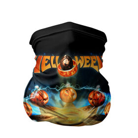 Бандана-труба 3D с принтом Helloween в городе Новоалтайск, 100% полиэстер, ткань с особыми свойствами — Activecool | плотность 150‒180 г/м2; хорошо тянется, но сохраняет форму | heavy metal | helloween | metal | группа | метал | музыка | пауэр метал | рок | хэви метал