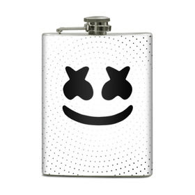 Фляга с принтом MARSHMELLO в городе Новоалтайск, металлический корпус | емкость 0,22 л, размер 125 х 94 мм. Виниловая наклейка запечатывается полностью | marsh | marshmallow | marshmello | marshmelo | mello | music | smile | диджей | лого | маршмеллов | маршмеллоу | маршмеллу | маршмело | маршмелов | маршмелоу | музыка | музыкант | рожица | трэп | улыбка | хаус