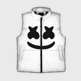Женский жилет утепленный 3D с принтом MARSHMELLO в городе Новоалтайск,  |  | marsh | marshmallow | marshmello | marshmelo | mello | music | smile | диджей | лого | маршмеллов | маршмеллоу | маршмеллу | маршмело | маршмелов | маршмелоу | музыка | музыкант | рожица | трэп | улыбка | хаус