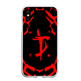 Чехол для iPhone XS Max матовый с принтом DOOM в городе Новоалтайск, Силикон | Область печати: задняя сторона чехла, без боковых панелей | devil | doom | hell | mark of the doom slayer | slayer | ад | гарнил | дум | знаки | иероглифы | компьютерные игры 2019 | преисподняя | символ | солдат