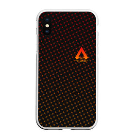 Чехол для iPhone XS Max матовый с принтом APEX LEGENDS в городе Новоалтайск, Силикон | Область печати: задняя сторона чехла, без боковых панелей | Тематика изображения на принте: apex | apex legends | battle | battle royal | bloodhound | titanfall | wraith | апекс | апекс легендс | батл рояль | битва | война | королевская битва | крестики