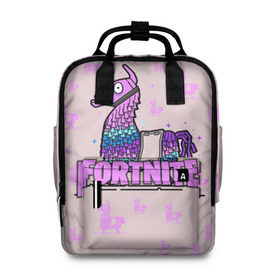 Женский рюкзак 3D с принтом Fortnite в городе Новоалтайск, 100% полиэстер | лямки с регулируемой длиной, сверху ручки, чтобы рюкзак нести как сумку. Основное отделение закрывается на молнию, как и внешний карман. Внутри два дополнительных кармана, один из которых закрывается на молнию. По бокам два дополнительных кармашка, куда поместится маленькая бутылочка
 | fortnite | save | the | world | битва | борьба | зомби | королевская | оружие | скины | стратегия | фортнайт