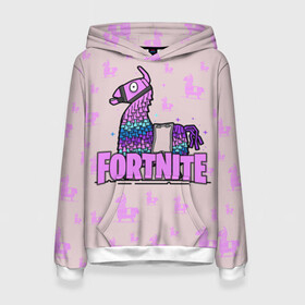 Женская толстовка 3D с принтом Fortnite в городе Новоалтайск, 100% полиэстер  | двухслойный капюшон со шнурком для регулировки, мягкие манжеты на рукавах и по низу толстовки, спереди карман-кенгуру с мягким внутренним слоем. | fortnite | save | the | world | битва | борьба | зомби | королевская | оружие | скины | стратегия | фортнайт