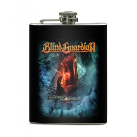Фляга с принтом Blind Guardian в городе Новоалтайск, металлический корпус | емкость 0,22 л, размер 125 х 94 мм. Виниловая наклейка запечатывается полностью | blind guardian | heavy metal | metal | группа | метал | музыка | пауэр метал | рок | хэви метал