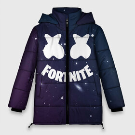 Женская зимняя куртка 3D с принтом FORTNITE - MARSHMELLO в городе Новоалтайск, верх — 100% полиэстер; подкладка — 100% полиэстер; утеплитель — 100% полиэстер | длина ниже бедра, силуэт Оверсайз. Есть воротник-стойка, отстегивающийся капюшон и ветрозащитная планка. 

Боковые карманы с листочкой на кнопках и внутренний карман на молнии | battle | fort | fortnite | marsh | marshmallow | marshmello | marshmelo | mello | nite | royale | игра | маршмеллов | маршмеллоу | маршмеллу | маршмело | маршмелов | маршмелоу | фортнайт