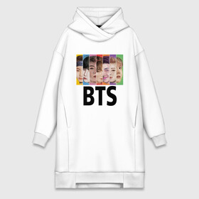 Платье-худи хлопок с принтом BTS в городе Новоалтайск,  |  | bts | j hope | jimin | jin | jungkook | rap monster | rm | suga | бтс | ви | группа | джей хоуп | корейская | музыка | рэп монстр | сюга | чимин | чин | чонгук | шуга