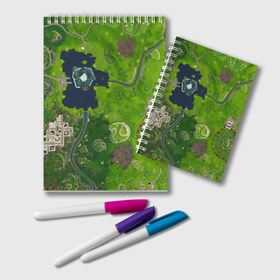 Блокнот с принтом FORTNITE Map в городе Новоалтайск, 100% бумага | 48 листов, плотность листов — 60 г/м2, плотность картонной обложки — 250 г/м2. Листы скреплены удобной пружинной спиралью. Цвет линий — светло-серый
 | Тематика изображения на принте: battle | boss | floss | fort | fortnite | game | games | island | lama | map | nite | pubg | royale | survival | битва | дроп | игра | игры | карта | королевская | лама | массакр | найт | остров | пабг | форт | фортнайт