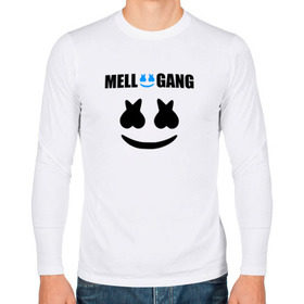 Мужской лонгслив хлопок с принтом Marshmello (Mellogang) в городе Новоалтайск, 100% хлопок |  | christopher comstock | dj | logo | marshmello | music | диджей | клубная музыка | клубняк | крис комсток | логотип | маршмеллоу | музыка