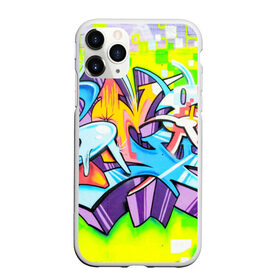 Чехол для iPhone 11 Pro Max матовый с принтом Неоновая кислота в городе Новоалтайск, Силикон |  | Тематика изображения на принте: grafity | paint | street art | urban | город | граффити | искусство | кирпичи | краски | рисунки | стена | улицы | уличное искусство