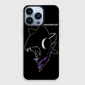 Чехол для iPhone 13 Pro с принтом Monstercat в городе Новоалтайск,  |  | Тематика изображения на принте: monstercat | клуб | клубная музыка | кот | котенок | кошка | лейбл | монстар | монстар кет | монстер | музыка | танцевальная музыка | электронная | электронная музыка