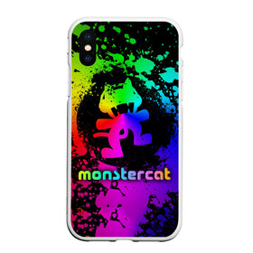 Чехол для iPhone XS Max матовый с принтом Monstercat в городе Новоалтайск, Силикон | Область печати: задняя сторона чехла, без боковых панелей | monstercat | клуб | клубная музыка | кот | котенок | кошка | лейбл | монстар | монстар кет | монстер | музыка | танцевальная музыка | электронная | электронная музыка