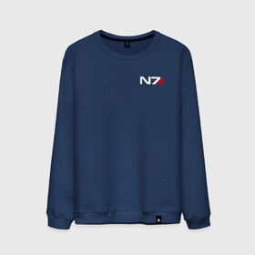 Мужской свитшот хлопок с принтом MASS EFFECT N7 в городе Новоалтайск, 100% хлопок |  | n7 | броня | костюм | масс эффект | н7 | стальная броня | шепард