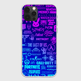 Чехол для iPhone 12 Pro Max с принтом ЛОГОТИПЫ ИГР в городе Новоалтайск, Силикон |  | counter str | cyberpunk 2077 | death stranding | detroit become human | far cry | fortnite | overwatch | rainbow six siege | rdr2 | red dead redemption 2 | starfield | team liquid | the last of us | warframe | watch dogs 2 | world 
