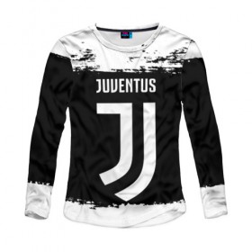 Женский лонгслив 3D с принтом Juventus в городе Новоалтайск, 100% полиэстер | длинные рукава, круглый вырез горловины, полуприлегающий силуэт | juventus | европа | игровая форма | игрок | италия | матч | спорт | спорт клуб | турин | футбол | футбольная форма | футбольный клуб | ювентус