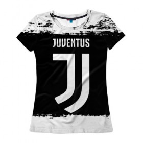 Женская футболка 3D с принтом Juventus в городе Новоалтайск, 100% полиэфир ( синтетическое хлопкоподобное полотно) | прямой крой, круглый вырез горловины, длина до линии бедер | juventus | европа | игровая форма | игрок | италия | матч | спорт | спорт клуб | турин | футбол | футбольная форма | футбольный клуб | ювентус