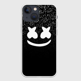 Чехол для iPhone 13 mini с принтом MARSHMELLO BLACK в городе Новоалтайск,  |  | black | dj | marshmello | usa | америка | клубная музыка | маршмелло | музыка | музыкант