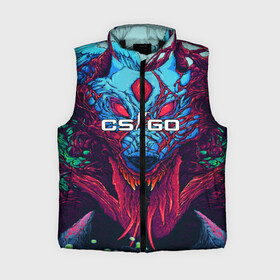 Женский жилет утепленный 3D с принтом hyper beast в городе Новоалтайск,  |  | awp | counter strike | cyber sport | game | hyper beast | skin | sport | авп | игры | скин | скоростной зверь