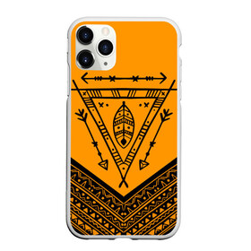 Чехол для iPhone 11 Pro матовый с принтом native american в городе Новоалтайск, Силикон |  | boho | ethno | indians | native american | ttibal | америка | бохо | индейцы | орнамент | перья | стрела | трибал | узор | этника