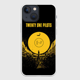 Чехол для iPhone 13 mini с принтом TWENTY ONE PILOTS в городе Новоалтайск,  |  | 21 | blurryface | one | pilots | trench | twenty | ван | дан | джозеф | джош | пайлотс | пилотс | рок | тайлер | твенти
