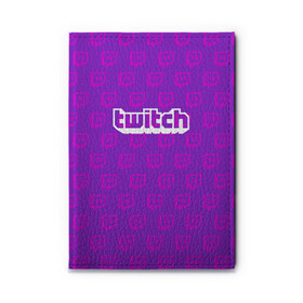 Обложка для автодокументов с принтом Twitch в городе Новоалтайск, натуральная кожа |  размер 19,9*13 см; внутри 4 больших “конверта” для документов и один маленький отдел — туда идеально встанут права | Тематика изображения на принте: game | gamer | logo | twitch | twitties | игры | логотип | надписи | стрим | твитч | текстура