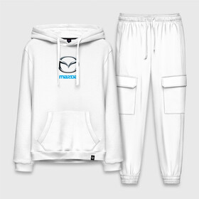 Мужской костюм хлопок с толстовкой с принтом MAZDA в городе Новоалтайск,  |  | auto | mazda | sport | авто | автомобиль | автомобильные | бренд | мазда | марка | машины | спорт