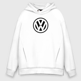 Мужское худи Oversize хлопок с принтом VOLKSWAGEN в городе Новоалтайск, френч-терри — 70% хлопок, 30% полиэстер. Мягкий теплый начес внутри —100% хлопок | боковые карманы, эластичные манжеты и нижняя кромка, капюшон на магнитной кнопке | auto | sport | volkswagen | авто | автомобиль | автомобильные | бренд | марка | машины | спорт