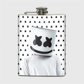 Фляга с принтом MARSHMELLO White в городе Новоалтайск, металлический корпус | емкость 0,22 л, размер 125 х 94 мм. Виниловая наклейка запечатывается полностью | marsh | marshmallow | marshmello | marshmelo | mello | music | smile | диджей | лого | маршмеллов | маршмеллоу | маршмеллу | маршмело | маршмелов | маршмелоу | музыка | музыкант | рожица | трэп | улыбка | хаус