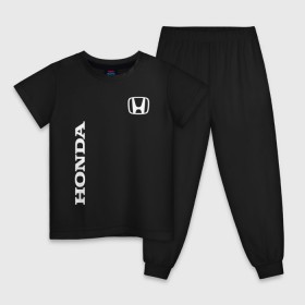 Детская пижама хлопок с принтом HONDA в городе Новоалтайск, 100% хлопок |  брюки и футболка прямого кроя, без карманов, на брюках мягкая резинка на поясе и по низу штанин
 | auto | bike | honda | honda motors | moto | motorcycle | sport | авто | автомобиль | автомобильные | байк | бренд | марка | машины | мото | мотоциклы | спорт | хонда | хонда моторс