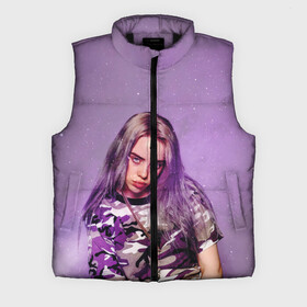 Мужской жилет утепленный 3D с принтом Billie Eilish в городе Новоалтайск,  |  | billie eilish | lovely | music | ocean eyes | pop | билли айлиш | девушка | музыка | океан | поп | эйлиш | элиш