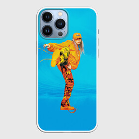 Чехол для iPhone 13 Pro Max с принтом Ocean Billie в городе Новоалтайск,  |  | Тематика изображения на принте: billie eilish | lovely | music | ocean eyes | pop | билли айлиш | девушка | музыка | океан | поп | эйлиш | элиш