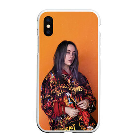 Чехол для iPhone XS Max матовый с принтом Билли Элиш в городе Новоалтайск, Силикон | Область печати: задняя сторона чехла, без боковых панелей | billie eilish | lovely | music | ocean eyes | pop | билли айлиш | девушка | музыка | океан | поп | эйлиш | элиш