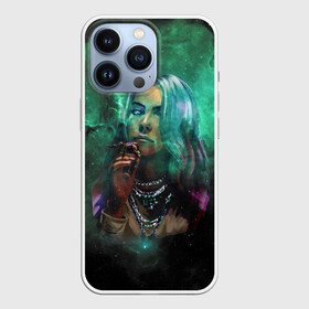 Чехол для iPhone 13 Pro с принтом Billie Eilish Space в городе Новоалтайск,  |  | billie eilish | lovely | music | ocean eyes | pop | билли айлиш | девушка | музыка | океан | поп | эйлиш | элиш