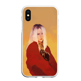 Чехол для iPhone XS Max матовый с принтом Billie Eilish Sun в городе Новоалтайск, Силикон | Область печати: задняя сторона чехла, без боковых панелей | billie eilish | lovely | music | ocean eyes | pop | билли айлиш | девушка | музыка | океан | поп | эйлиш | элиш