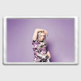 Магнит 45*70 с принтом Billie Eilish в городе Новоалтайск, Пластик | Размер: 78*52 мм; Размер печати: 70*45 | billie eilish | lovely | music | ocean eyes | pop | билли айлиш | девушка | музыка | океан | поп | эйлиш | элиш