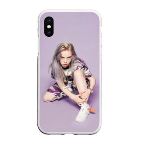 Чехол для iPhone XS Max матовый с принтом Ocean Eyes в городе Новоалтайск, Силикон | Область печати: задняя сторона чехла, без боковых панелей | billie eilish | lovely | music | ocean eyes | pop | билли айлиш | девушка | музыка | океан | поп | эйлиш | элиш
