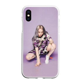 Чехол для iPhone XS Max матовый с принтом Билли Айлиш в городе Новоалтайск, Силикон | Область печати: задняя сторона чехла, без боковых панелей | billie eilish | lovely | music | ocean eyes | pop | билли айлиш | девушка | музыка | океан | поп | эйлиш | элиш