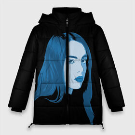 Женская зимняя куртка 3D с принтом Billie Eilish в городе Новоалтайск, верх — 100% полиэстер; подкладка — 100% полиэстер; утеплитель — 100% полиэстер | длина ниже бедра, силуэт Оверсайз. Есть воротник-стойка, отстегивающийся капюшон и ветрозащитная планка. 

Боковые карманы с листочкой на кнопках и внутренний карман на молнии | billie eilish | lovely | music | ocean eyes | pop | билли айлиш | девушка | музыка | океан | поп | эйлиш | элиш