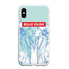 Чехол для iPhone XS Max матовый с принтом Billie Eilish в городе Новоалтайск, Силикон | Область печати: задняя сторона чехла, без боковых панелей | billie eilish | lovely | music | ocean eyes | pop | билли айлиш | девушка | музыка | океан | поп | эйлиш | элиш