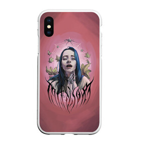 Чехол для iPhone XS Max матовый с принтом Билли Эйлиш в городе Новоалтайск, Силикон | Область печати: задняя сторона чехла, без боковых панелей | billie eilish | lovely | music | ocean eyes | pop | билли айлиш | девушка | музыка | океан | поп | эйлиш | элиш