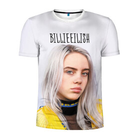 Мужская футболка 3D спортивная с принтом BillieEilish в городе Новоалтайск, 100% полиэстер с улучшенными характеристиками | приталенный силуэт, круглая горловина, широкие плечи, сужается к линии бедра | Тематика изображения на принте: billie eilish | lovely | music | ocean eyes | pop | билли айлиш | девушка | музыка | океан | поп | эйлиш | элиш