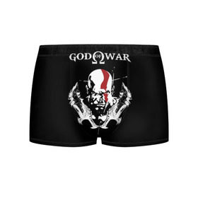 Мужские трусы 3D с принтом God of War в городе Новоалтайск, 50% хлопок, 50% полиэстер | классическая посадка, на поясе мягкая тканевая резинка | god of war | арес | афина | бог | бог войны | воин | генерал | гидра | кратос | призрак | спарта | татуировка