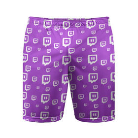 Мужские шорты 3D спортивные с принтом Twitch в городе Новоалтайск,  |  | game | gamer | logo | pattern | twitch | twitties | игры | логотип | паттерн | стрим | твитч | текстура