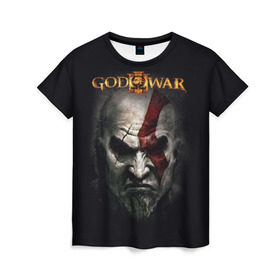 Женская футболка 3D с принтом God of War в городе Новоалтайск, 100% полиэфир ( синтетическое хлопкоподобное полотно) | прямой крой, круглый вырез горловины, длина до линии бедер | god of war | арес | афина | бог | бог войны | воин | генерал | гидра | кратос | призрак | спарта | татуировка